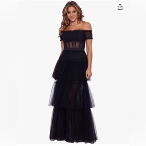 Betsy & Adam Tiered Tulle Gown